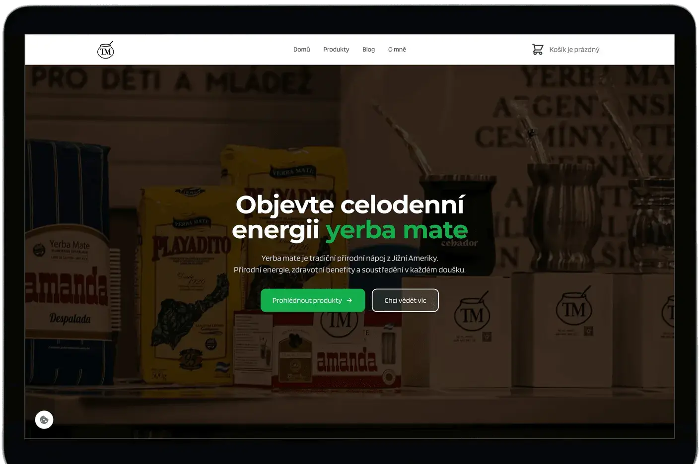 Náhled webu - TuMate